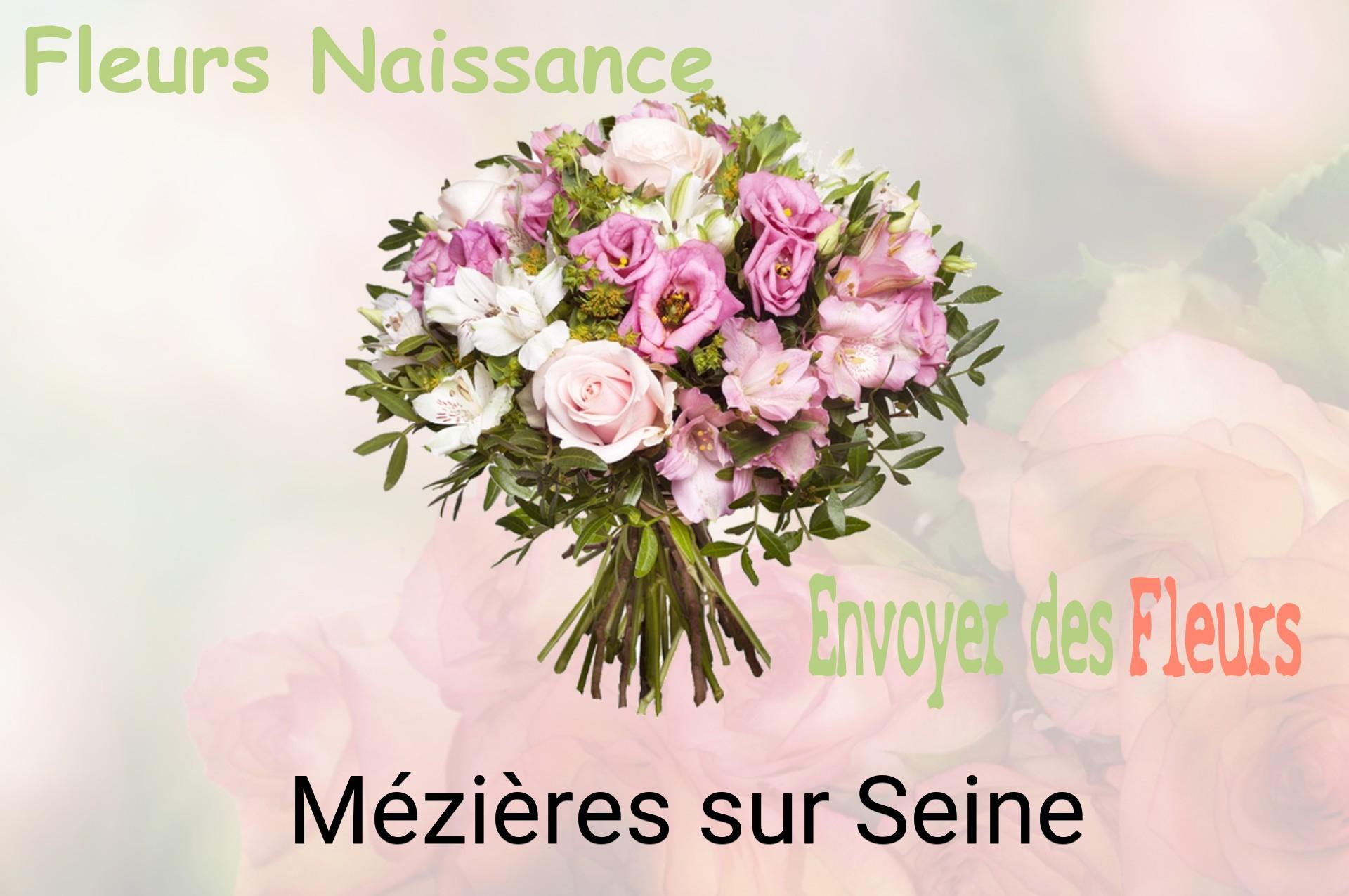Bouquet de fleurs de naissance livré à Mézières-sur-Seine